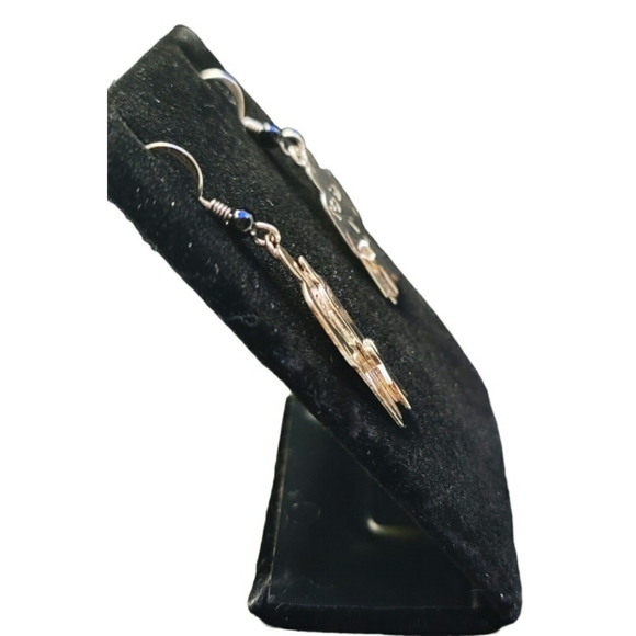 Sterling Silver Couple With Child Earrings By Far Fetched - Picture 5 of 6